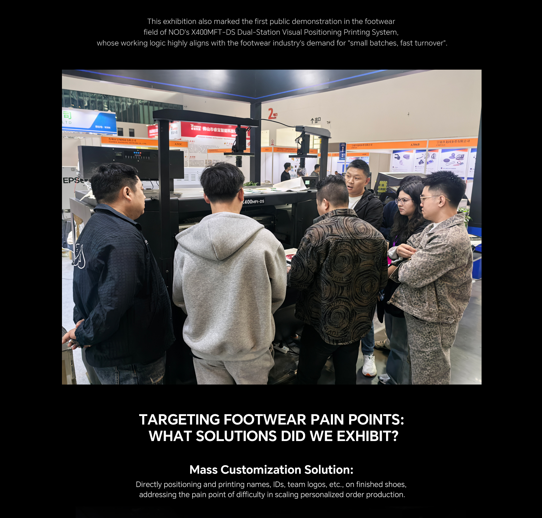 Precision Dynamic Foot Printer Smart Printing, New Footwear | NOD Visual Positioning & EPSON Redefine ...